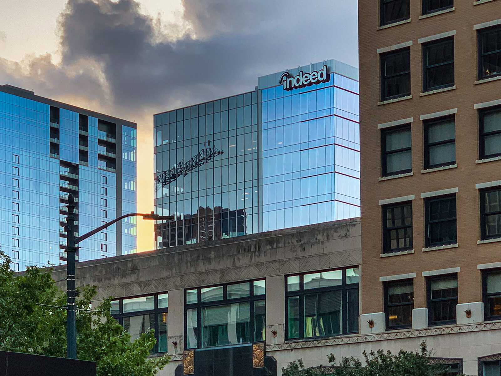 Indeed Tower on West Fifth Street in downtown Austin